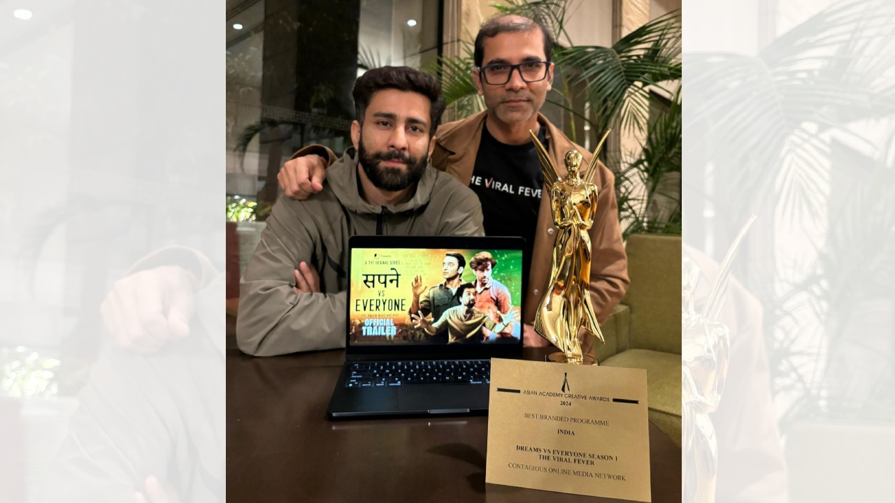 Tvf's Sapne Vs Everyone Won Asian Academy Creative Awards For Best 