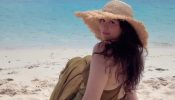 Vacation Goals: Sara Tendulkar Stuns In An Olive Green Backless Dress On The Beach