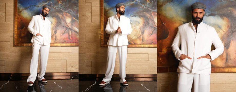 Vijay Deverakonda Brings Rockstar Energy to All-White Fashion 929216