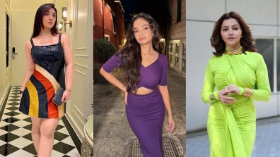 Anushka Sen, Ashnoor Kaur & Rubina Dilaik: Divas Rocking Bodycon Dress Trend In Chic Styles