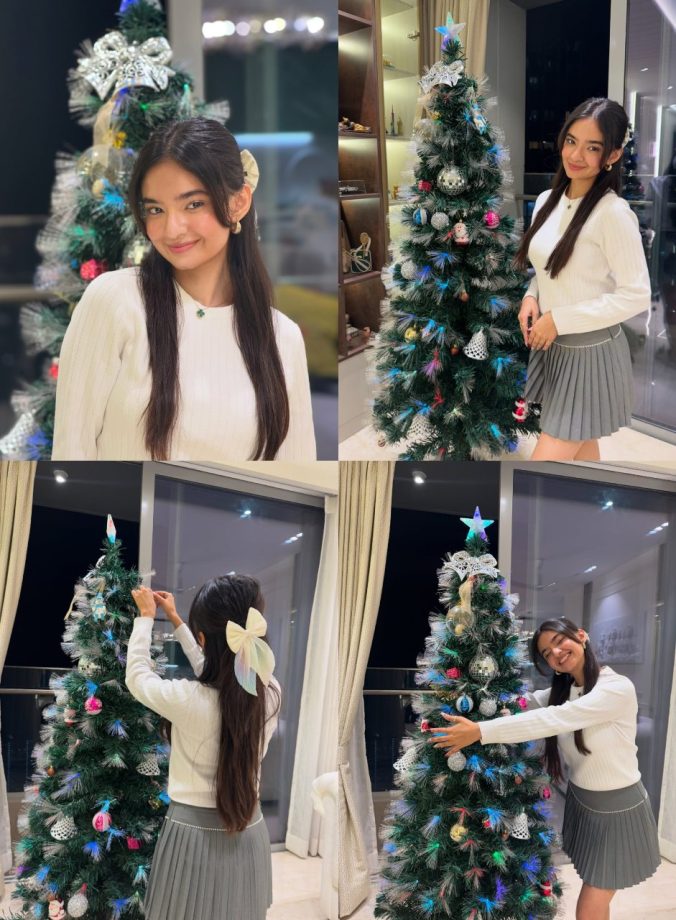 Anushka Sen Captures Christmas Spirit with a Chic Aesthetic Outfit 931637