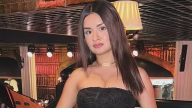 Avneet Kaur Looks Like A Bombshell In Black Dress On Her London Vacation, See Pics