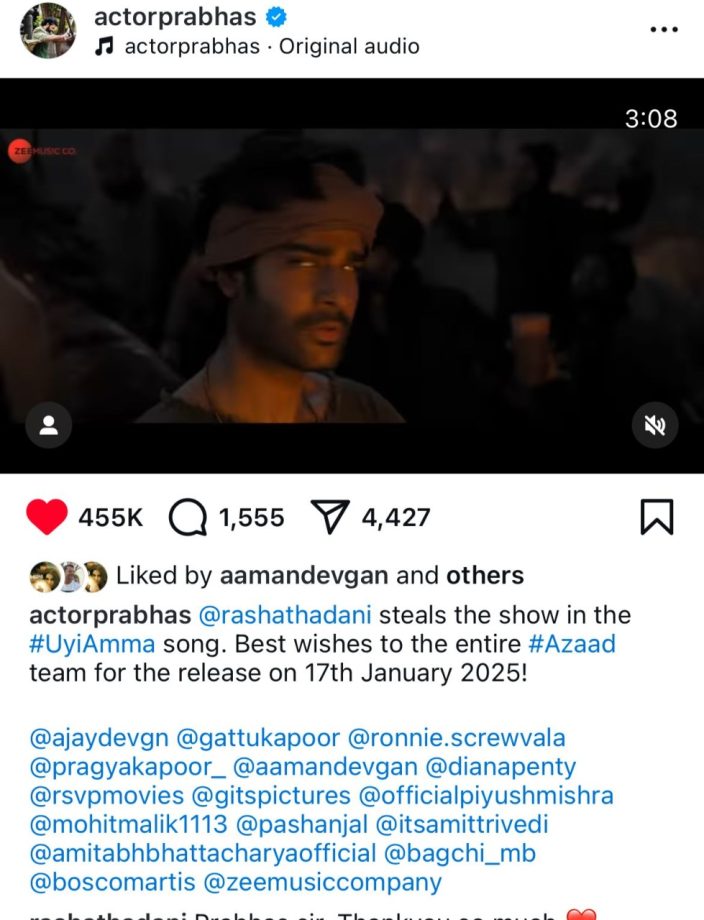 Azaad Trailer - Abhishek Bachchan and Vicky Kaushal, Praise Abhishek Kapoor’s Next Big-Screen Spectacle introducing Aaman Devgan and Rasha Thadani 931891