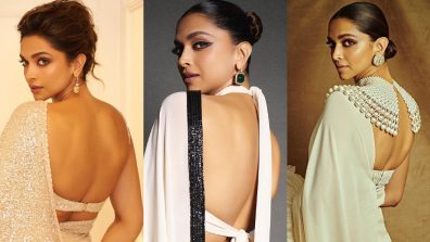 Deepika Padukone’s Love for Backless Blouses Is Too Hot to Handle