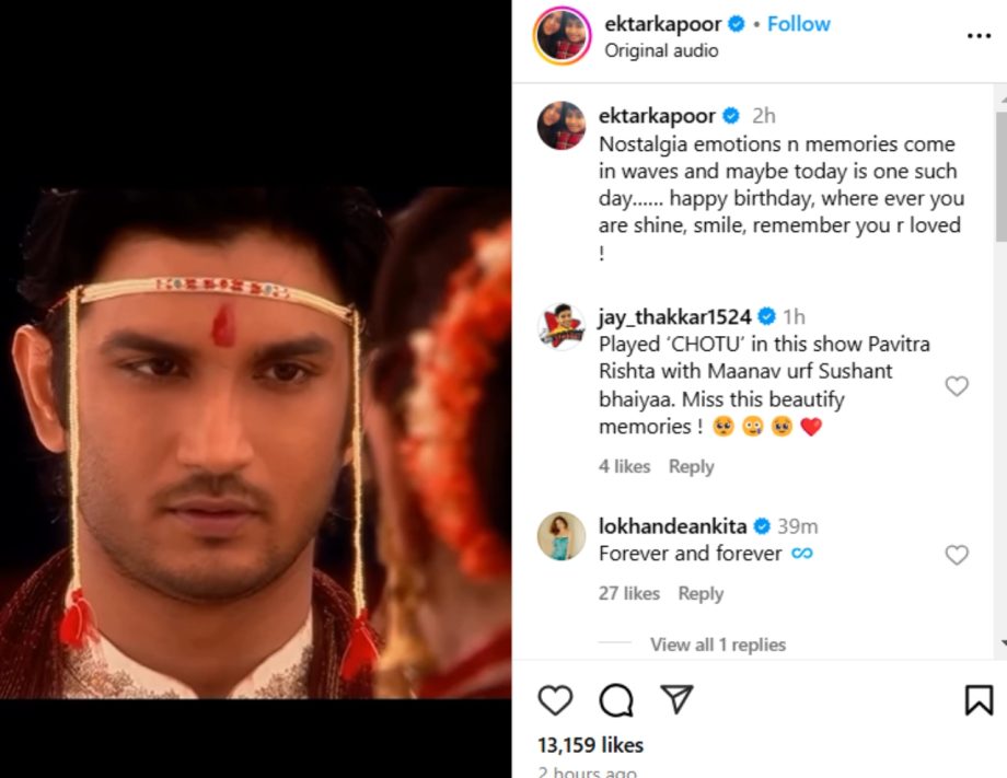 Ekta Kapoor Pays Heartfelt Tribute To Sushant Singh Rajput On His Birthday, See Video 933476