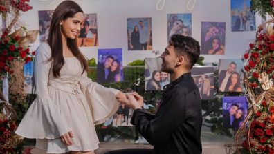 ‘Housefull 2’ fame Shazahn Padamsee gets engaged in a traditional ceremony