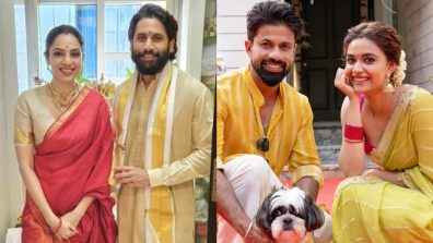 Inside Newlywed Brides Sobhita Dhulipala And Keerthy Suresh’s Pongal Celebration