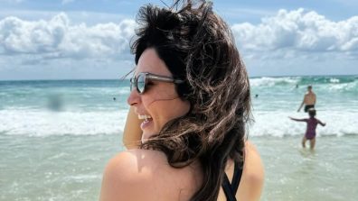 Karishma Tanna’s Stunning Beach Look Redefines Swimwear Chic