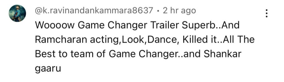 Netizens REACT to Ram Charan Starrer 'Game Changer' Trailer, Fans Say 'National Award Coming Soon Anna' 931333