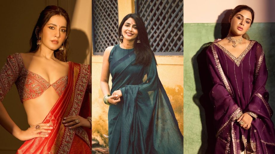 Raashii Khanna To Samyuktha: Ethnic Fashion Inspirations You’ll Love 932761