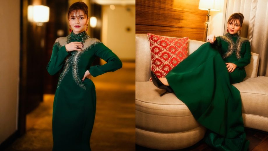 Rubina Dilaik Unveils Regal Charm in a Forest Queen-Inspired Look 933190