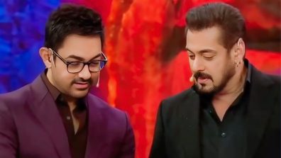 Salman Khan and Aamir Khan Go The Loveyapa Way, Swap Phones, and Exchange a Hilarious Banter on Bigg Boss 18 Grand Finale!