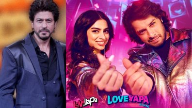 Shah Rukh Khan cheers for Junaid Khan and Khushi Kapoor’s debut with ‘Loveyapa Hogaya’ song