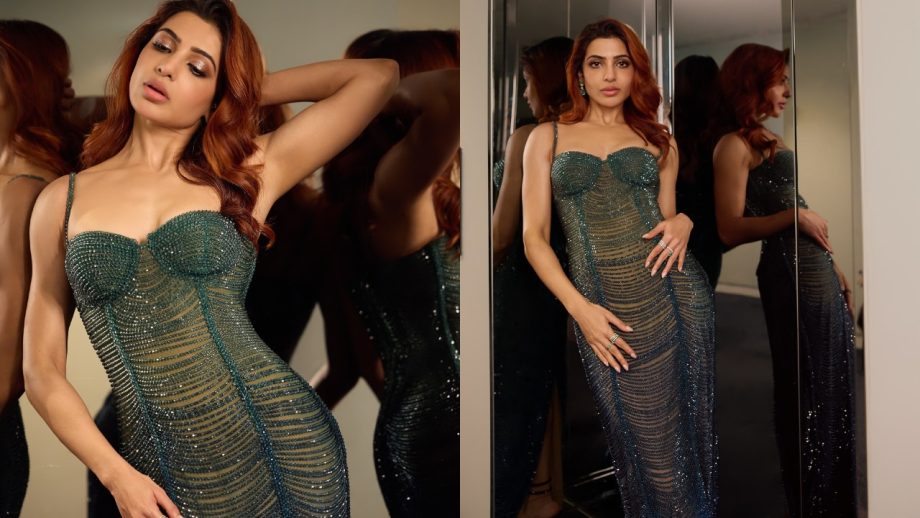 Samantha Ruth Prabhu Or Sobhita Dhulipala: Ultimate Green See-through Gown Style Diva? 932876