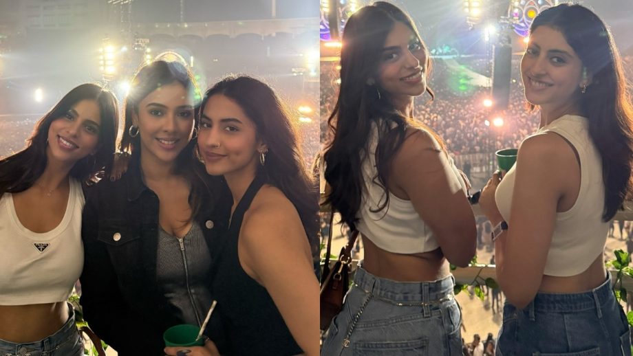 Shah Rukh Khan's gratitude, Suhana & Navya's starry night at 'Coldplay' concert 933363