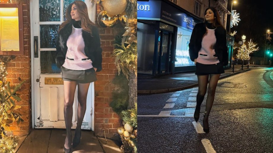 Shilpa Shetty Proves Age is Just a Number with Her Stunning Long Legs In Mini Skirt And Top 931545