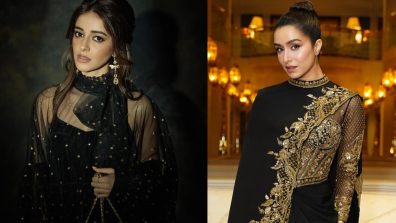 Shraddha Kapoor To Ananya Panday: Beauties Who Prove Black Is Always In Style