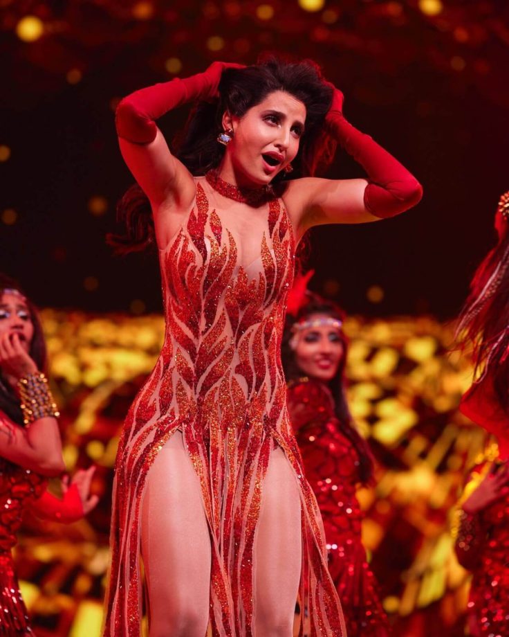 Slaying The Dance Floor: Nora Fatehi's Hottest Performance Looks 934515