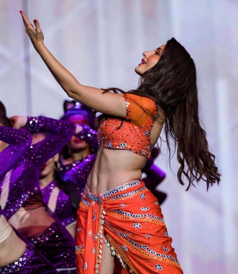 Slaying The Dance Floor: Nora Fatehi's Hottest Performance Looks 934504