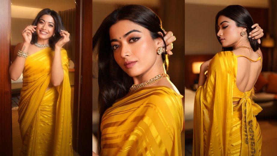 Steal The Spotlight In Saree This Makar Sankranti A La Tamannaah Bhatia-Rashmika Mandanna 932547