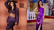 Sunayana Fozdar Or Shweta Tiwari: Who Is Slaying In Satin Purple Thigh-high Slit Attire? 931865