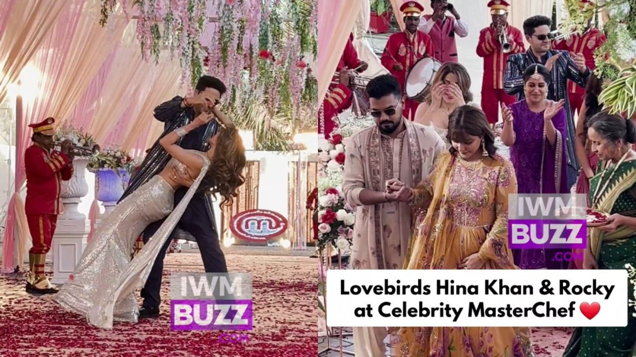 A Peek Into Hina Khan & Rocky Jaiswal's Wedding Vibes At Celebrity MasterChef 936582