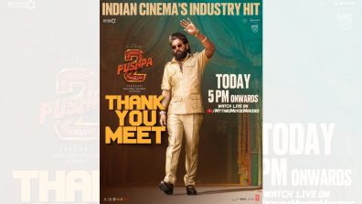 Allu Arjun Starrer Pushpa 2 : The Rule Team Hosts a Thank You Meet for Fans to Celebrate the Film’s Success