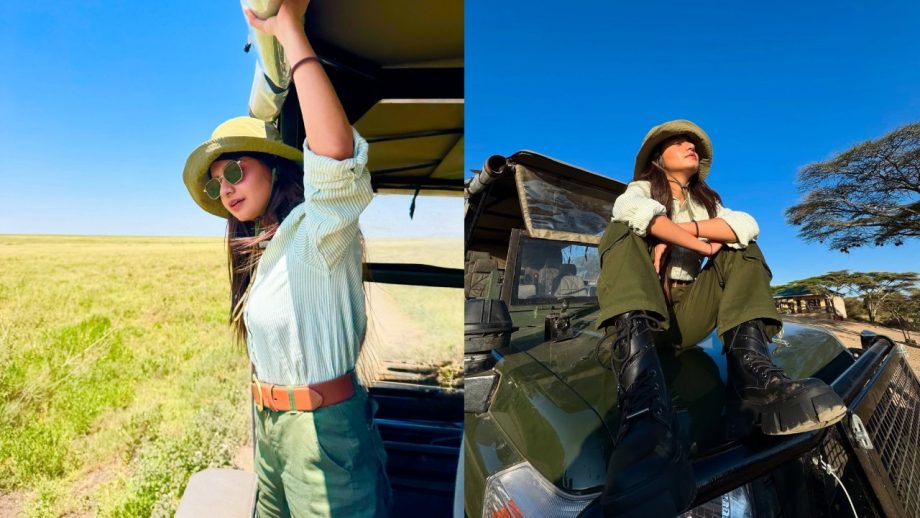 Anushka Sen Enjoys Safari In Tanzania, Her Fierce Style Grabs Attention - See Pics 938501