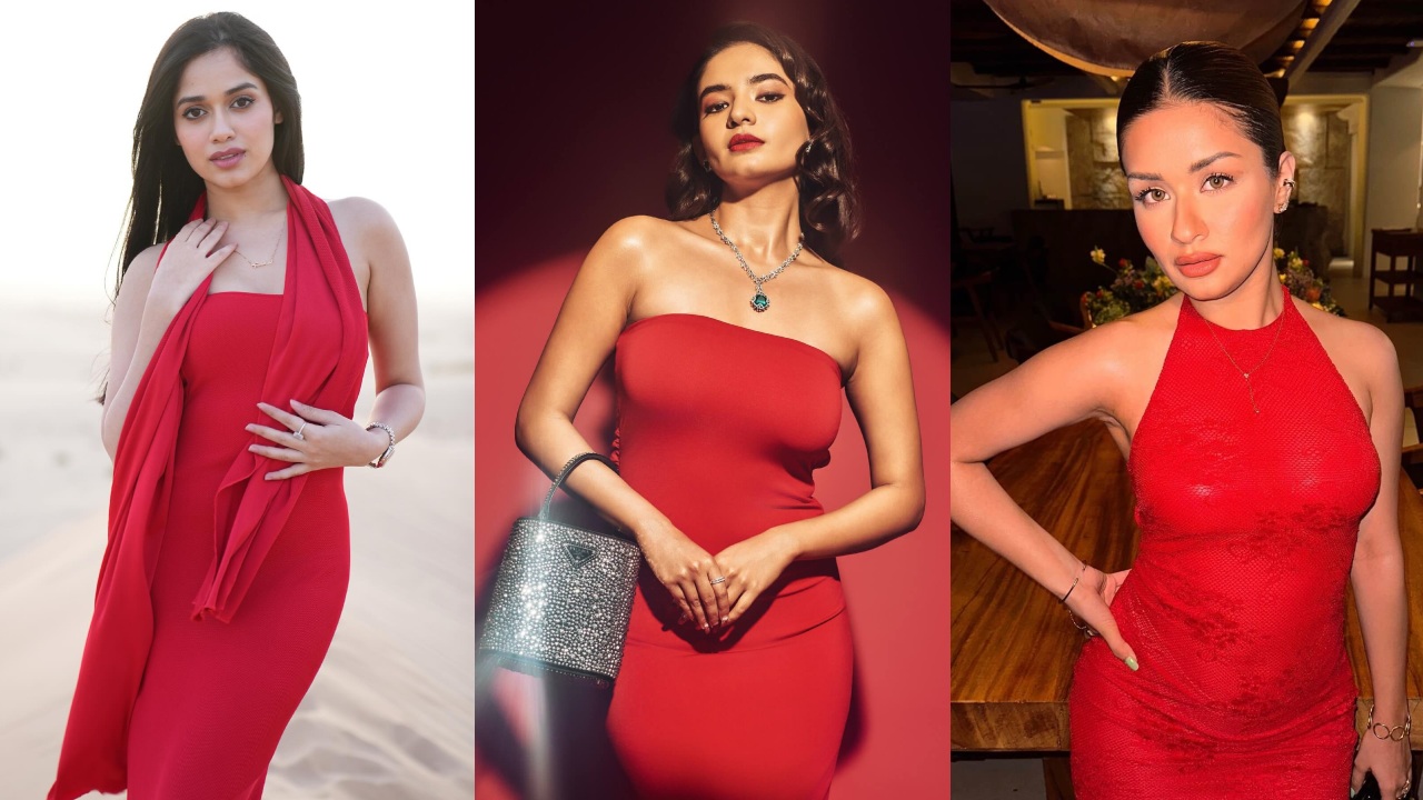 Avneet Kaur, Jannat Zubair & Anushka Sen Set Valentine's Vibes In Stunning Red Dresses 935784