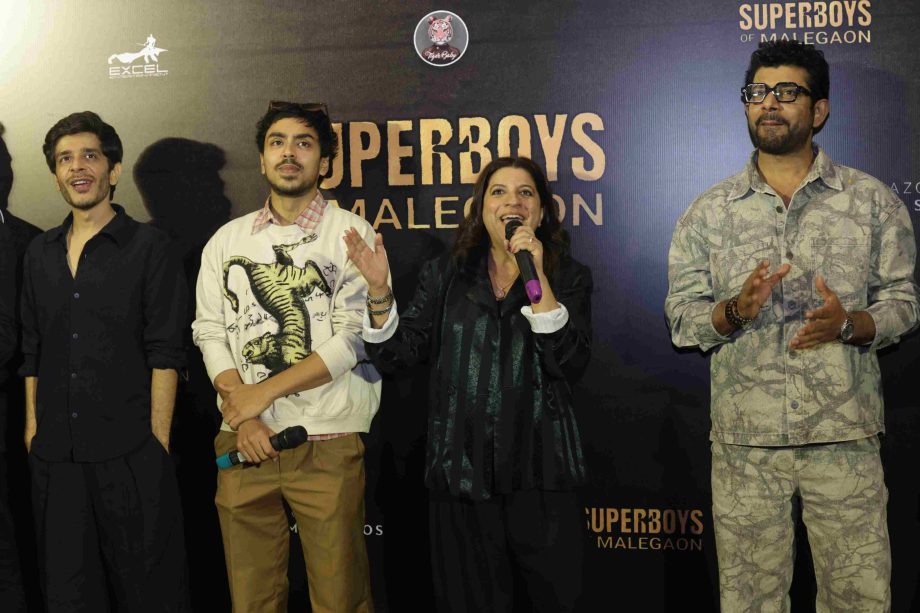 Delhi Showers Love on Superboys of Malegaon Team! Ritesh Sidhwani, Reema Kagti, Zoya Akhtar, Adarsh Gourav, Vineet Kumar Singh & Shashank Arora Receive an Overwhelming Response 938403