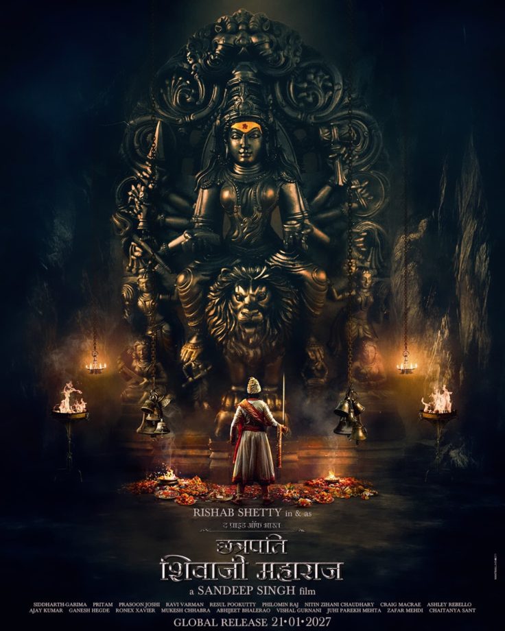 First Look: Rishab Shetty as Chhatrapati Shivaji Maharaj on Shivaji Jayanti 937599