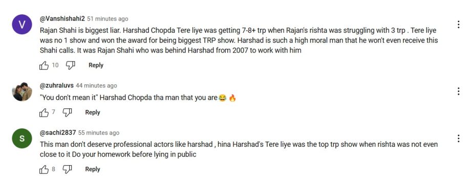 Harshad Chopda Fans Slam YRKKH Producer Over TRP Decline During His Tenure 937876