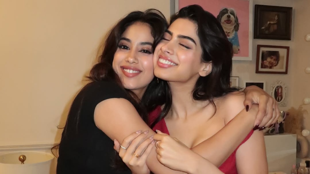 Janhvi Kapoor Pens Most Cheerful Note For Sister Khushi Kapoor's Debut Loveyapa 935917