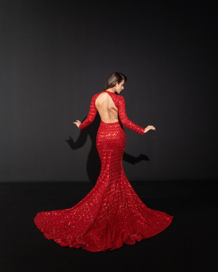 Malaika Arora Looks Red Hot In Backless Fishtail Gown- See Viral Photos 936933