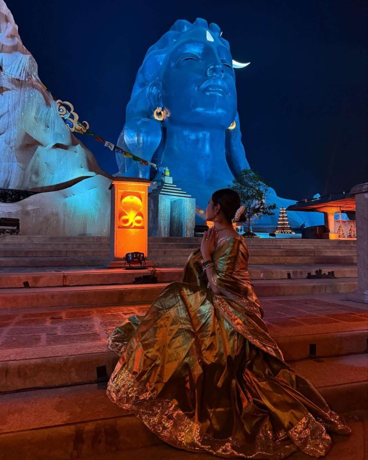 Mouni Roy's Spiritual Journey To Adiyogi Reminds Fans Of Shivanya From Naagin 938614