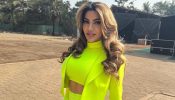 Nikki Tamboli Shines in Lime Green Power Look on MasterChef Set 937032