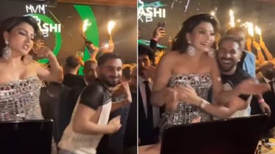 Orry Pushes Urvashi Rautela While Dancing, Ananya Panday Reacts