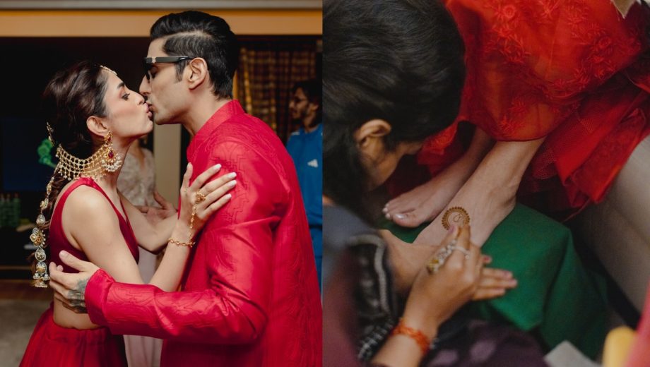 Priya Banerjee Drops Unseen Photos From Mehendi, Goes Mushy With Prateik Babbar 937455