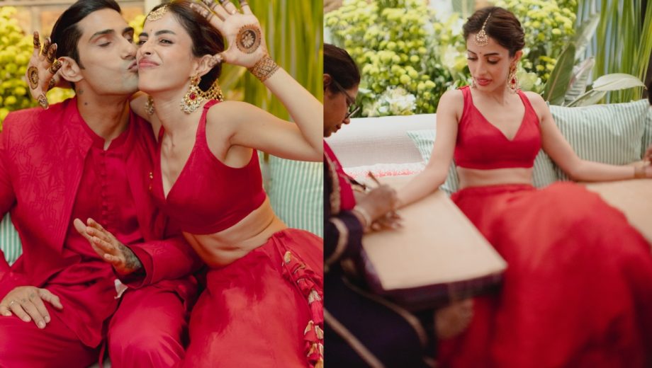 Priya Banerjee Drops Unseen Photos From Mehendi, Goes Mushy With Prateik Babbar 937456