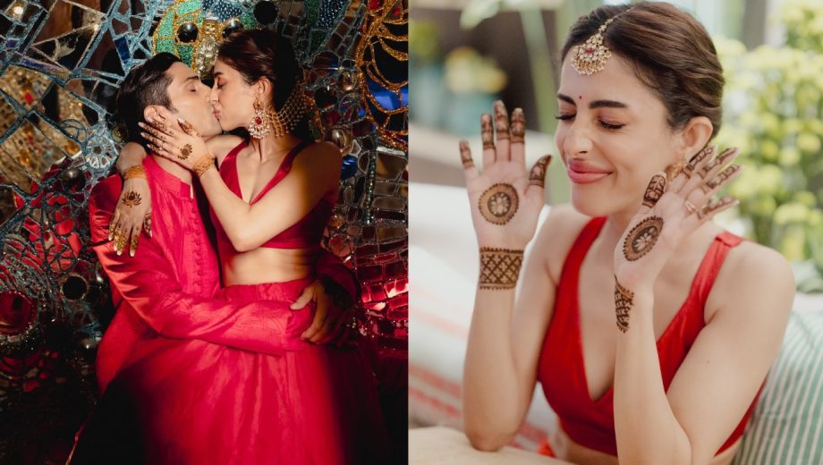 Priya Banerjee Drops Unseen Photos From Mehendi, Goes Mushy With Prateik Babbar 937457