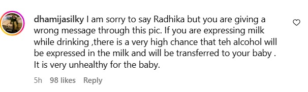 Radhika Apte faces immense trolling for sharing image of drinking champagne while breastfeeding 937495