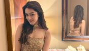 Shraddha Kapoor Gives Perfect Bridesmaid Vibe In Golden Backless Top & Bottom - See Pics 938093