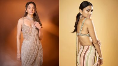 Shriya Saran’s Bold Saree vs. Rakul Preet’s Elegant Lehenga– Who Is The Ultimate Traditional Trendsetter?