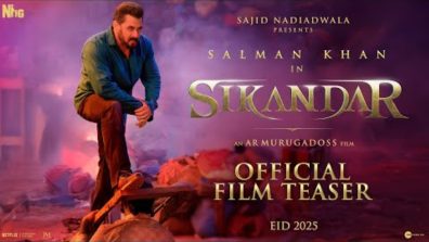 Sikandar Teaser Out Now: Salman Khan Unleashes a Storm of Action, Emotion, and Unmatched Swag!