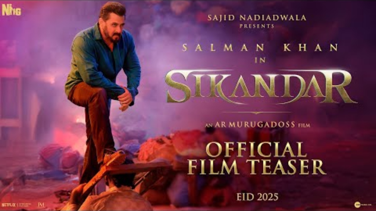 Sikandar Teaser Out Now: Salman Khan Unleashes a Storm of Action, Emotion, and Unmatched Swag! 938590