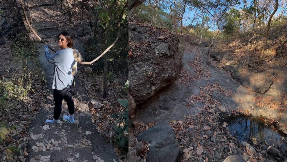 Sneak Peek Into Jennifer Winget's Adventurous Trek Day 937780