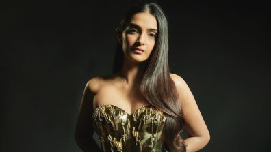 Sonam Kapoor Mesmerizes in Golden Glam