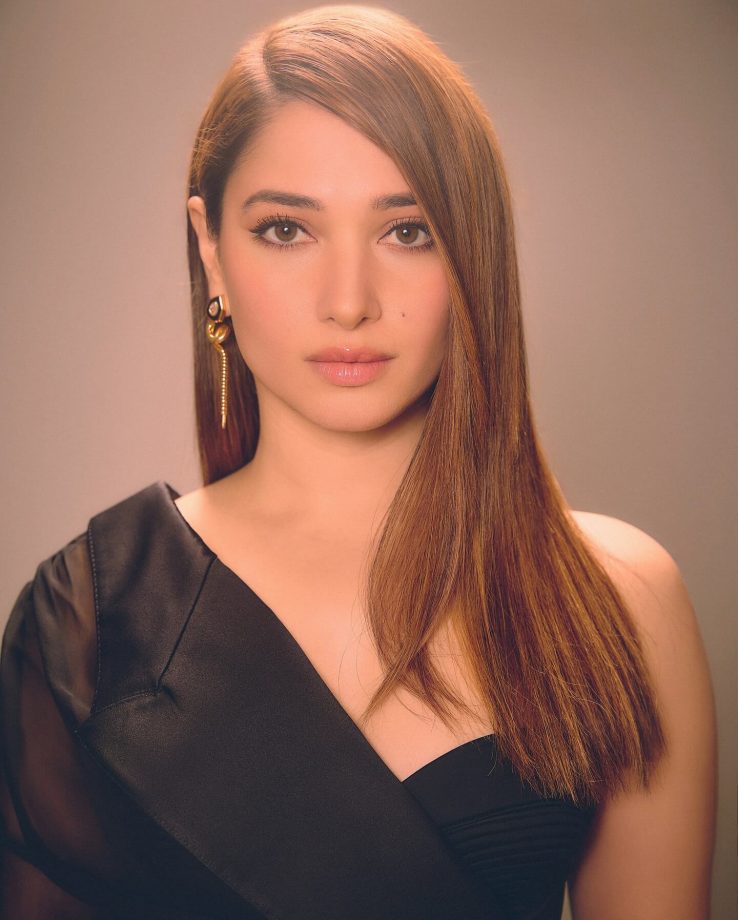 Tamannah Bhatia's Striking Black Dress Moment 937113