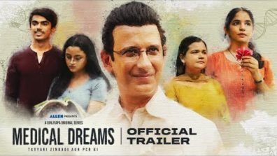 Here comes an intriguing trailer of Girliyapa’s, ‘Medical Dreams’ starring Sharman Joshi, from the house of TVF!