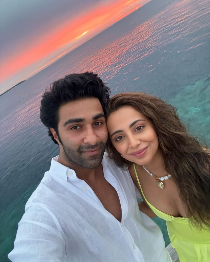 Aadar Jain's Honeymoon Pics Go Viral, Alekha Advani's Bodycon Dress Grab Attention 939302